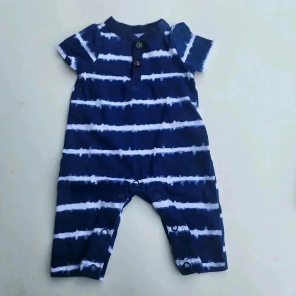 Lot of 2 Carter's Child Of Mine Preemie NewBorn Baby Long Sleeve Sleepers Sz P - Picture 4 of 7